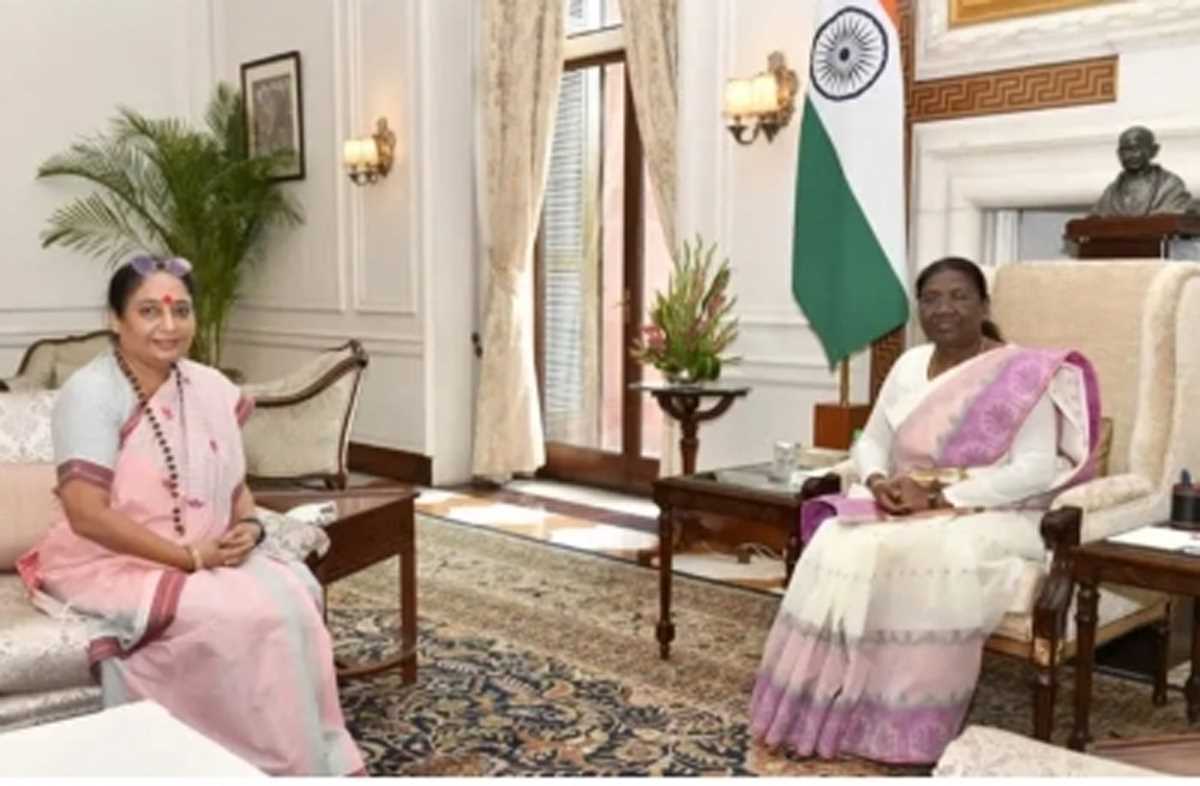 राष्ट्रपति द्रौपदी मुर्मू से मिलीं स्पीकर ऋतु खंडूड़ी, समसामयिक विषयों पर हुई चर्चा